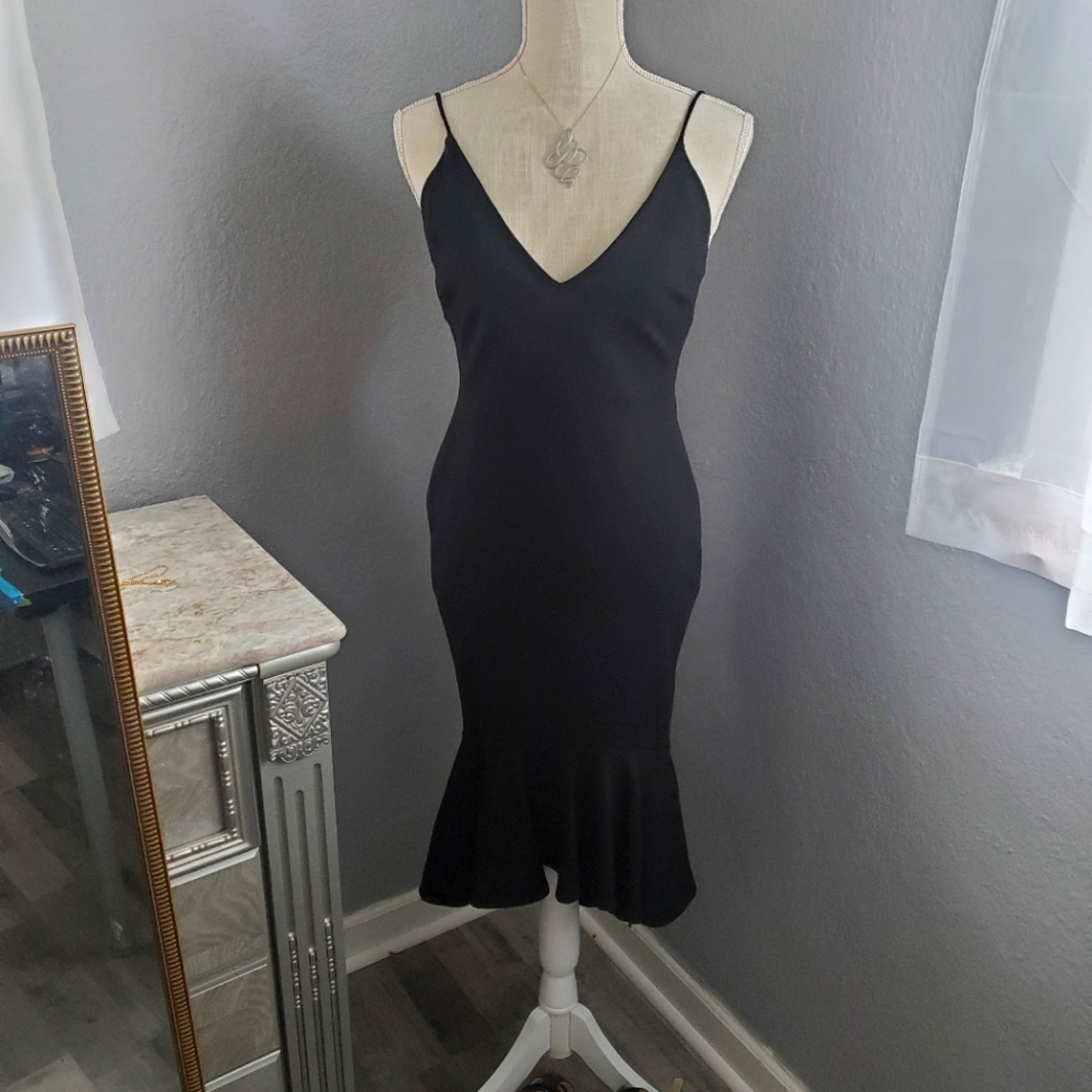 Marilyn Monroe black bodycon dress by Guess